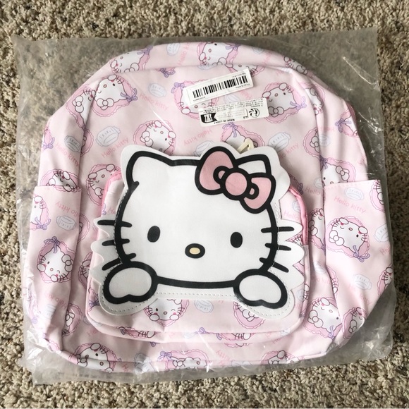 Hello Kitty Pink Backpack - Picture 1 of 2